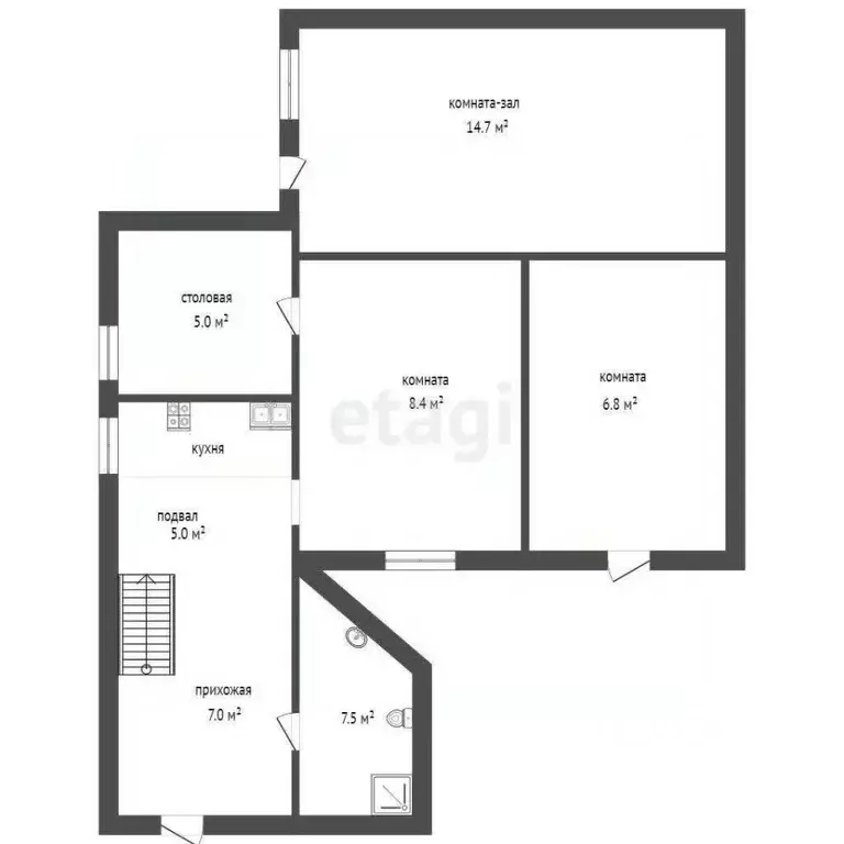 3-к кв. Ростовская область, Ростов-на-Дону Ленгородок мкр, ул. ... - Фото 0