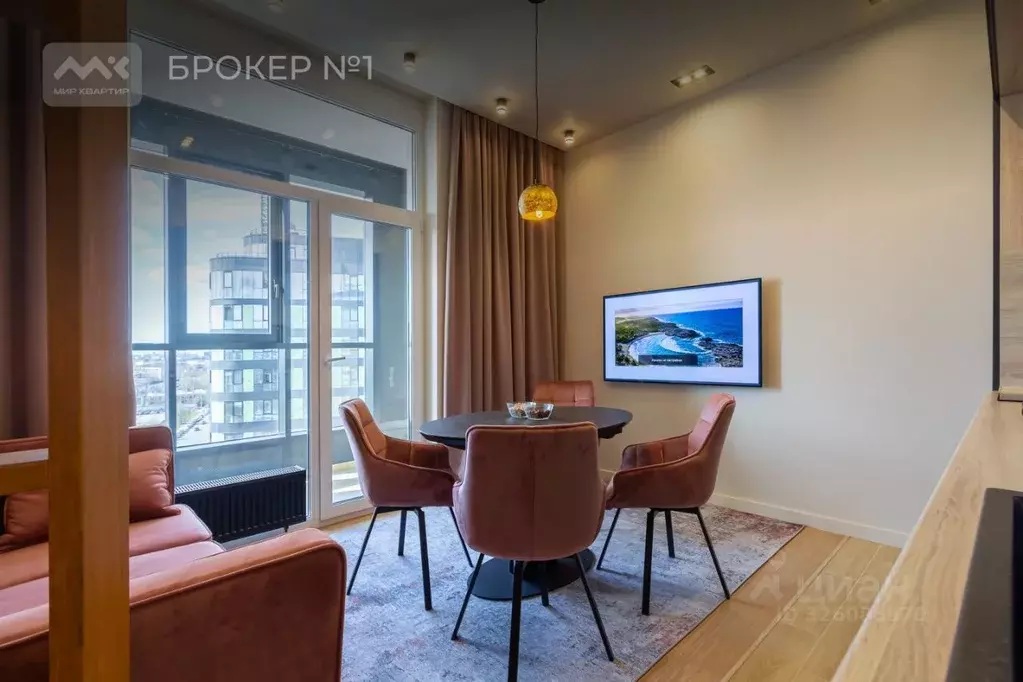 2-к кв. Санкт-Петербург ул. Жукова, 1 (75.0 м) - Фото 2