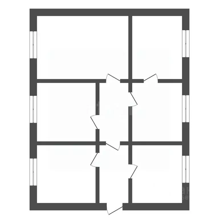 Дом в Вологодская область, Харовский муниципальный округ, д. Бараниха ... - Фото 1