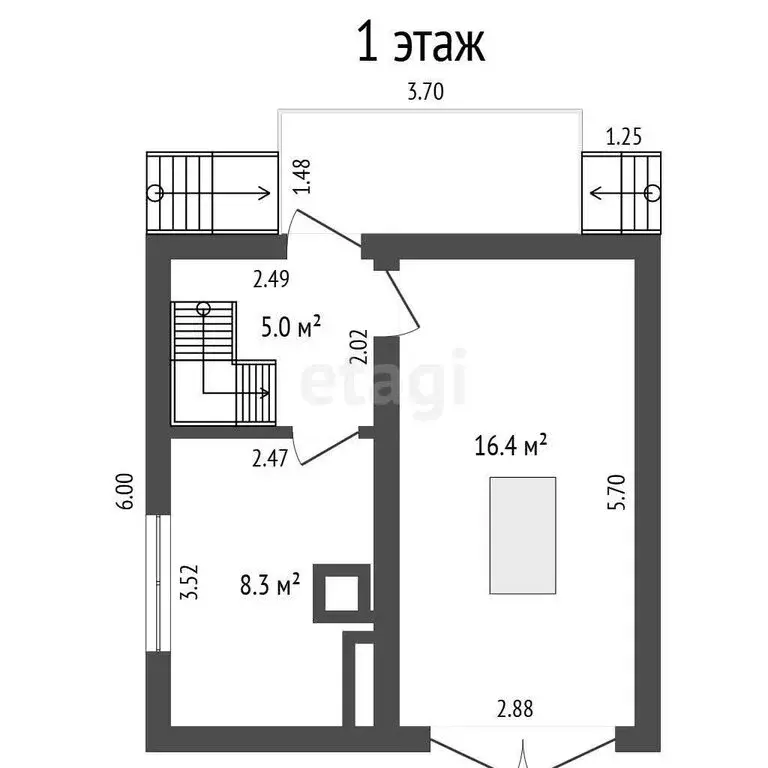 Дом в Севастополь, Балаклавский муниципальный округ, садоводческое ... - Фото 1