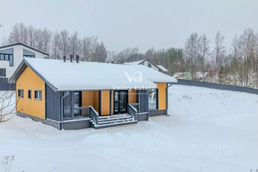 Дом в Ленинградская область, Приозерский район, Сосновское с/пос, д. ... - Фото 2