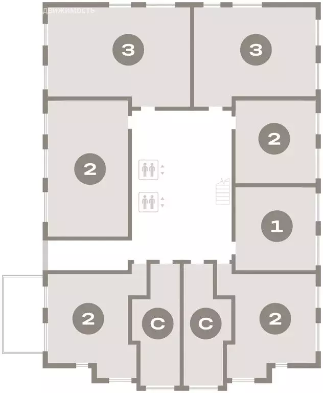 Квартира-студия: Санкт-Петербург, Василеостровский район, ЖК Северный ... - Фото 2