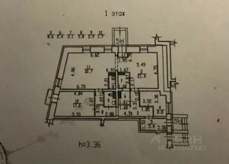 Помещение свободного назначения в Санкт-Петербург Дунайский просп., ... - Фото 2