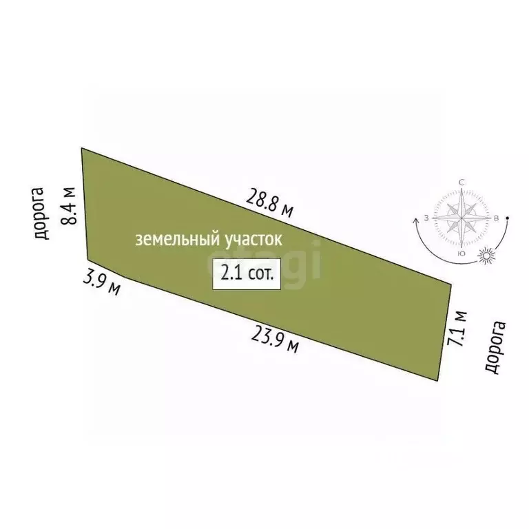 Участок в Тюменская область, Тюмень Ривьера садовое товарищество, ул. ... - Фото 1