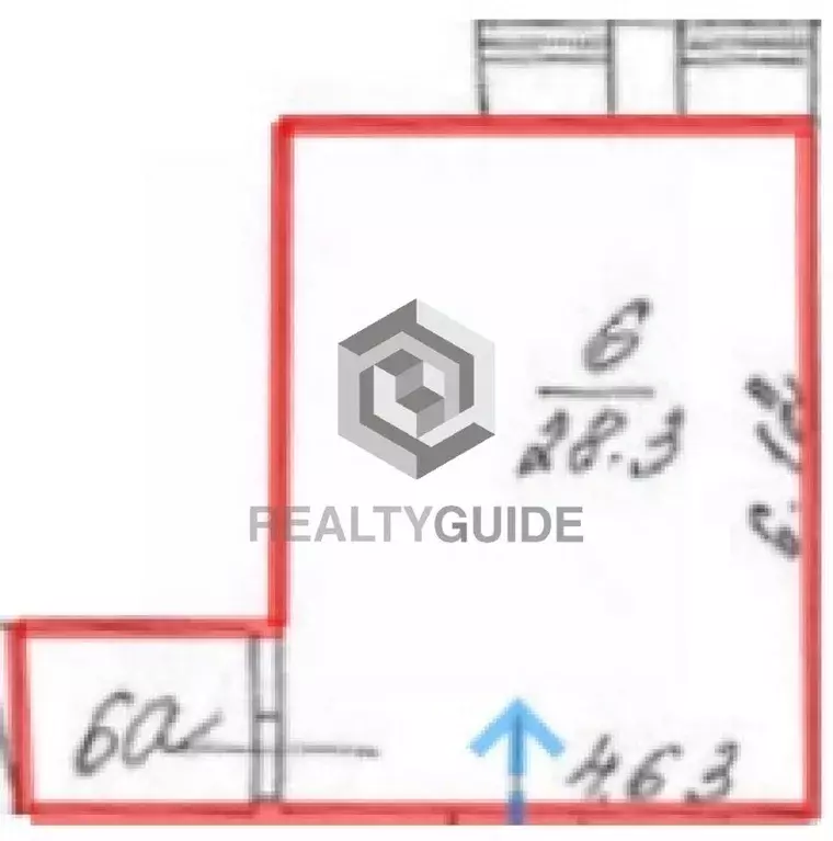 Торговая площадь в Москва Малый Кисловский пер., 9С1 (32 м) - Фото 1