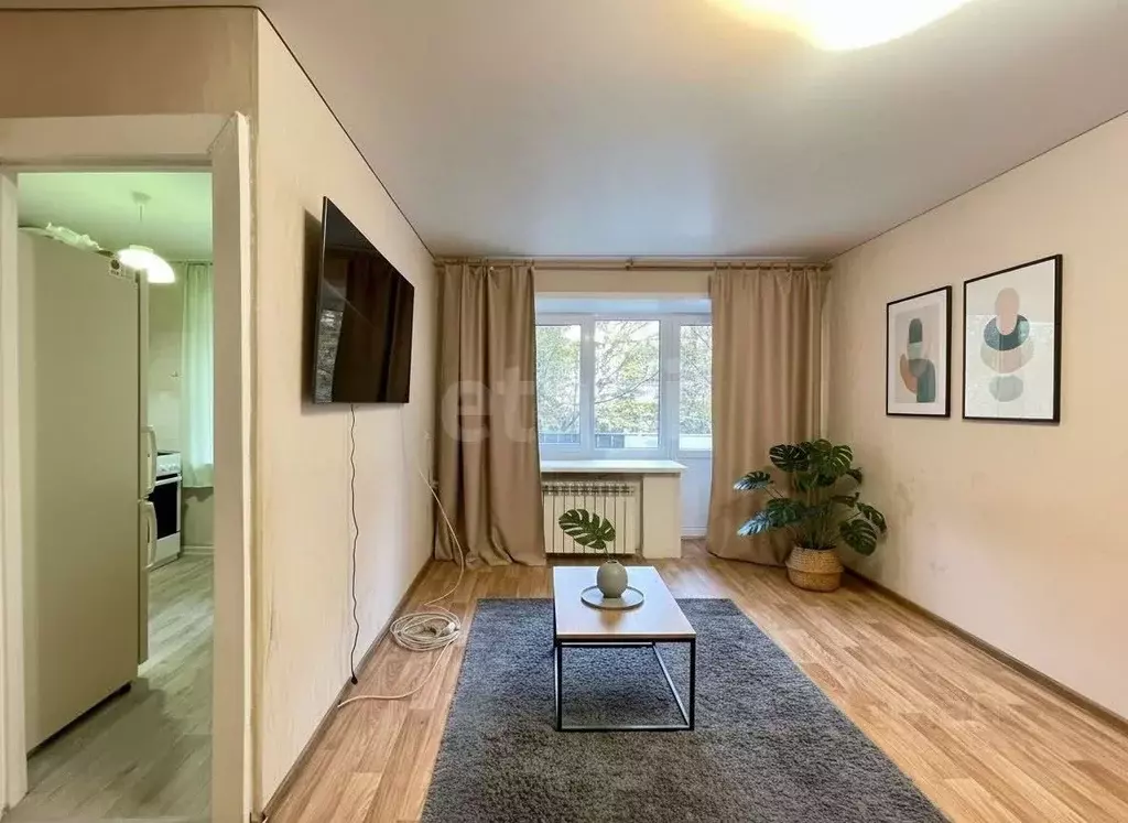 1-к кв. Татарстан, Казань ул. Курашова, 32 (33.3 м) - Фото 2