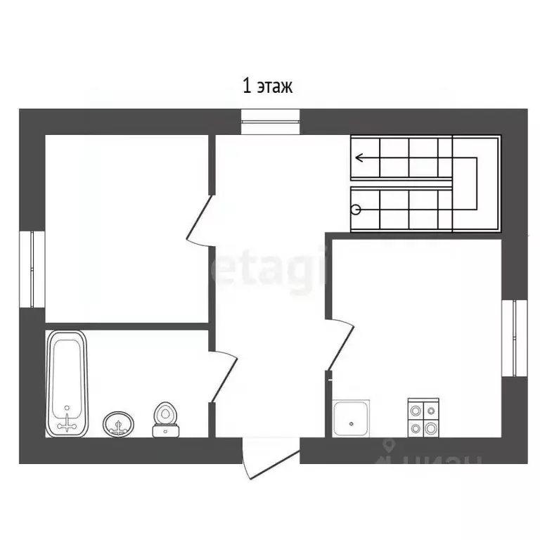 Таунхаус в Ростовская область, Ростов-на-Дону Равнинная ул. (78 м) - Фото 1