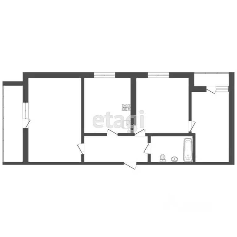 3-к кв. Мордовия, Саранск Волгоградская ул., 73 (98.0 м) - Фото 1