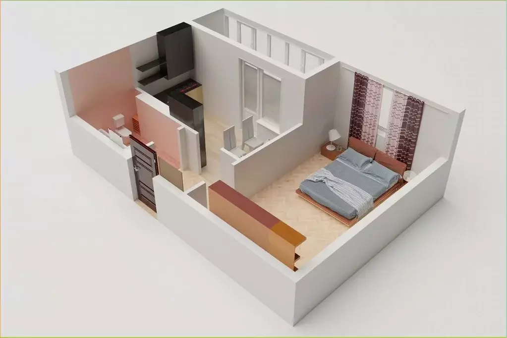 Продаётся 1-к квартира, 36.7 м - Фото 1