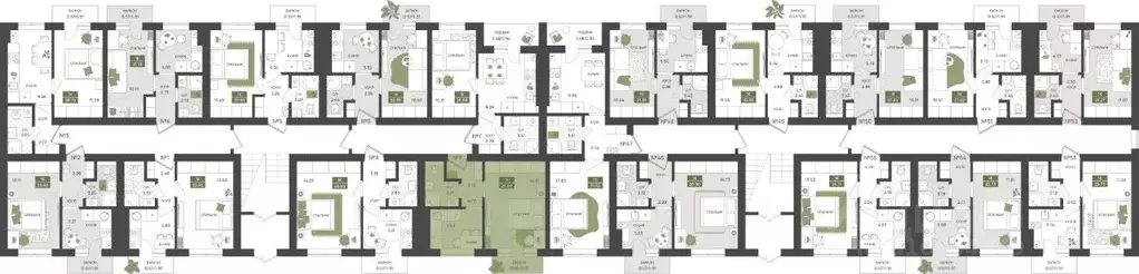 1-к кв. Калининградская область, Гурьевск  (26.66 м) - Фото 2