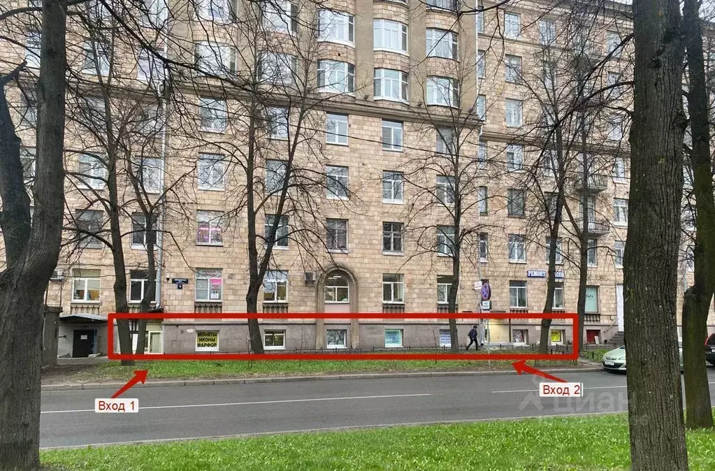 Торговая площадь в Санкт-Петербург Авиационная ул., 18 (288 м) - Фото 1