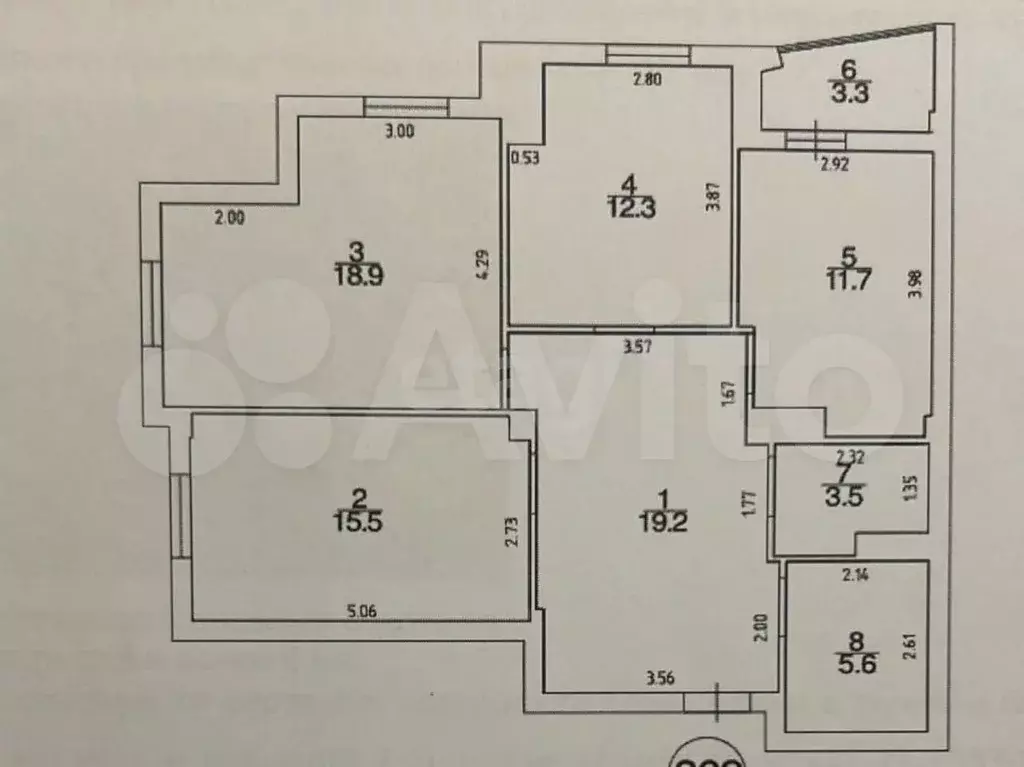 3-к. квартира, 90 м, 14/25 эт. - Фото 0