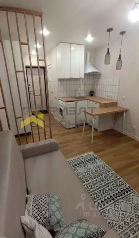 Студия Омская область, Омск Октябрьская ул., 120А (17.0 м) - Фото 2