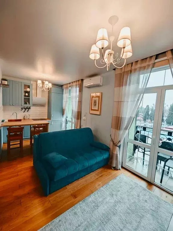 1-к кв. Краснодарский край, Сириус пгт ул. Таврическая, 7к8 (35.0 м) - Фото 0
