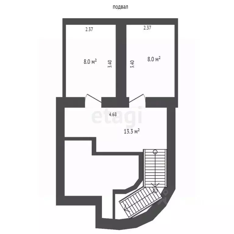 5-к кв. Крым, Евпатория городской округ, Заозерное пгт ул. Юбилейная, ... - Фото 2
