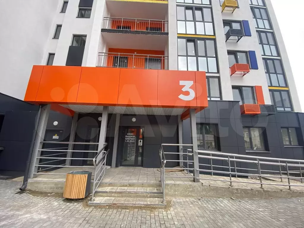 1-к. квартира, 36,5 м, 4/16 эт. - Фото 1
