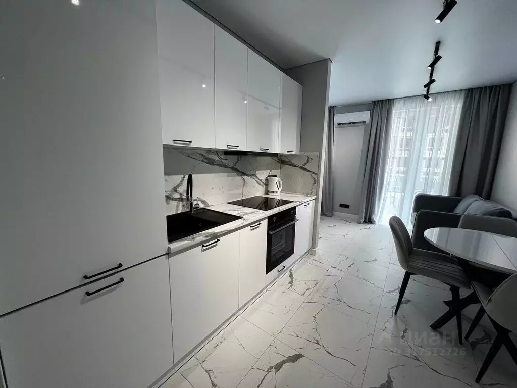 Студия Краснодарский край, Сочи ул. Искры, 66/9к1 (28.0 м) - Фото 1