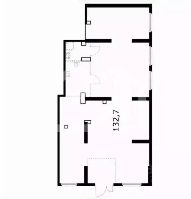 Торговая площадь в Москва Иловайская ул., 2 (133 м) - Фото 2