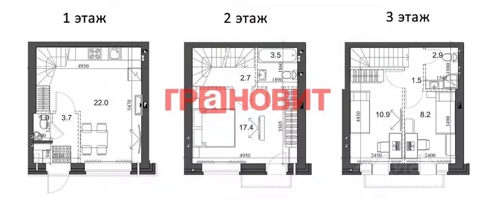 Таунхаус в Новосибирская область, Новосибирский район, Мичуринский ... - Фото 1