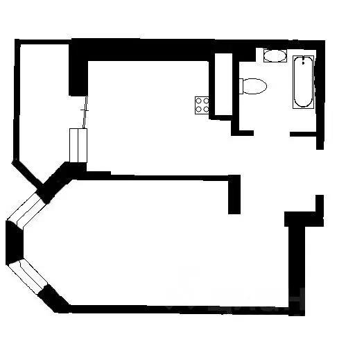 1-к кв. Санкт-Петербург просп. Ветеранов, 173к7 (37.0 м) - Фото 1