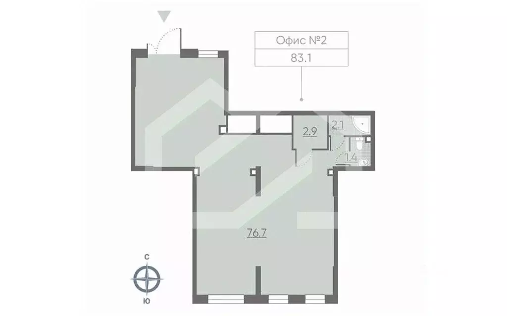 Помещение свободного назначения в Москва Производственная ул., 19к1 ... - Фото 2