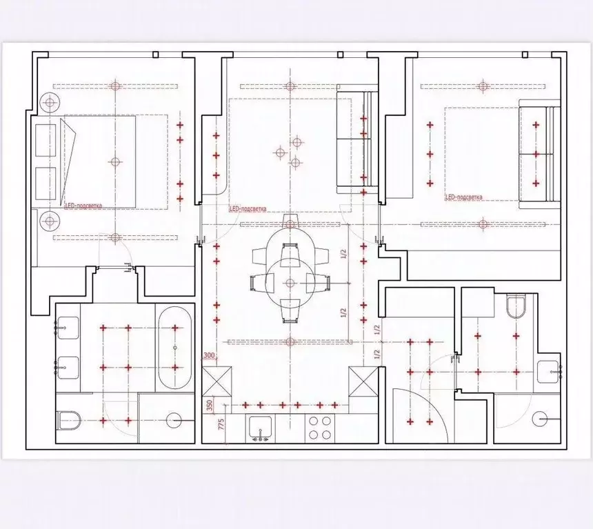 3-к кв. Москва Мичуринский просп., 56 (79.0 м) - Фото 2