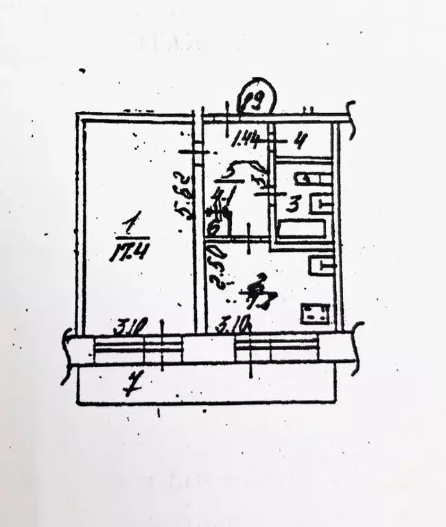1-к кв. Московская область, Ступино городской округ, пос. Усады ул. ... - Фото 2