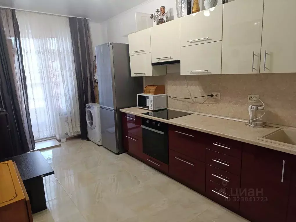 1-к кв. Краснодарский край, Краснодар Старокубанская ул., 137к2 (40.1 ... - Фото 1