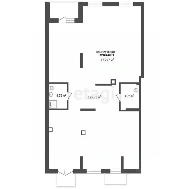 Помещение свободного назначения в Тюменская область, Тюменский ... - Фото 2