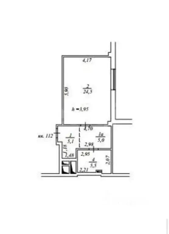 Квартира-студия: Ростов-на-Дону, Кировский проспект, 46 (40.1 м) - Фото 0