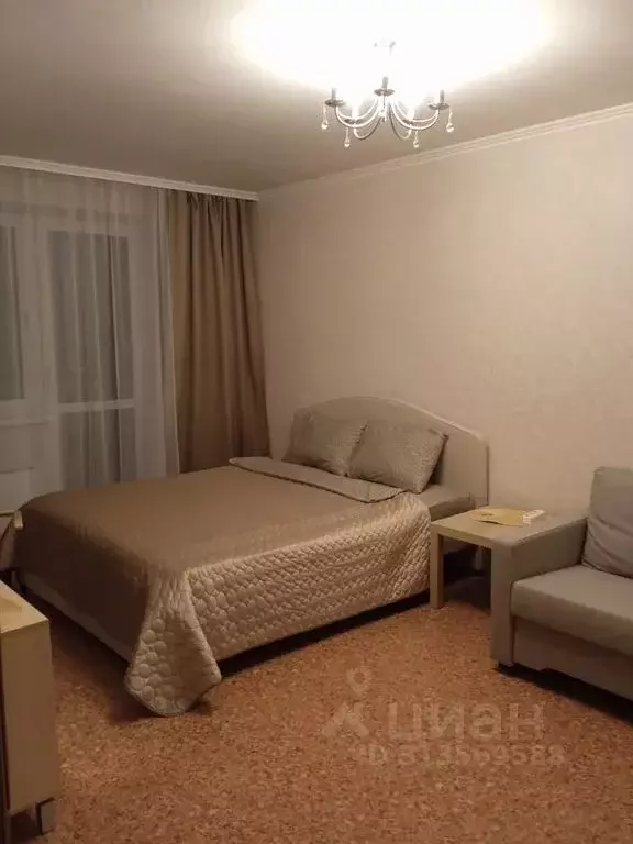 1-к кв. Кемеровская область, Новокузнецк Пионерский просп., 60 (38.0 ... - Фото 1