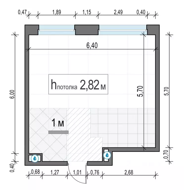 1-к кв. Московская область, Мытищи Белый Grad жилой комплекс, 12.1 ... - Фото 1