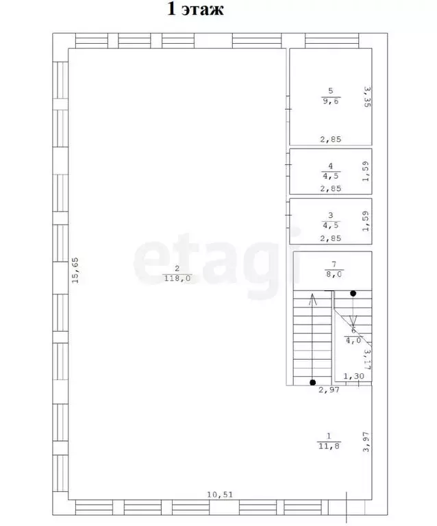 Помещение свободного назначения (329 м) - Фото 1