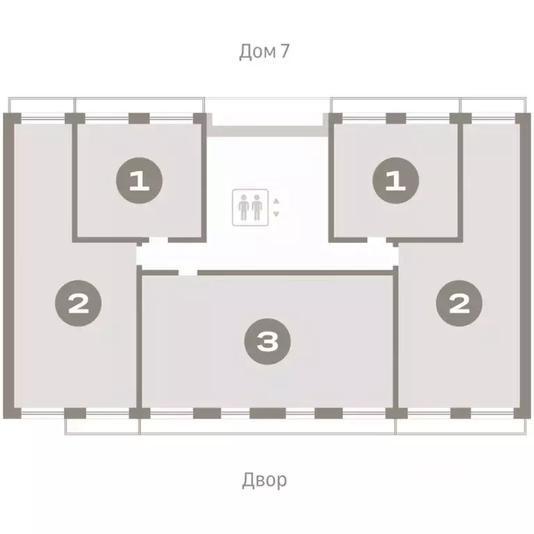 1-к кв. Тюменская область, Тюмень Причальная ул., 7 (42.17 м) - Фото 0