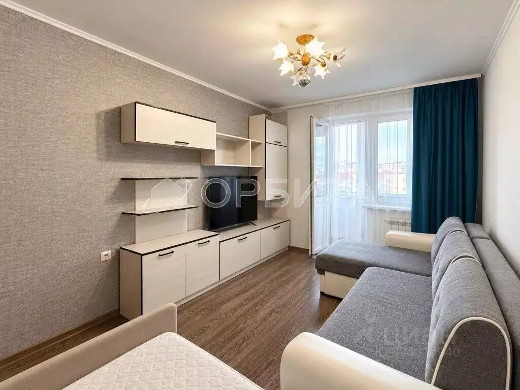 1-к кв. Тюменская область, Тюмень ул. Пермякова, 81 (30.2 м) - Фото 1