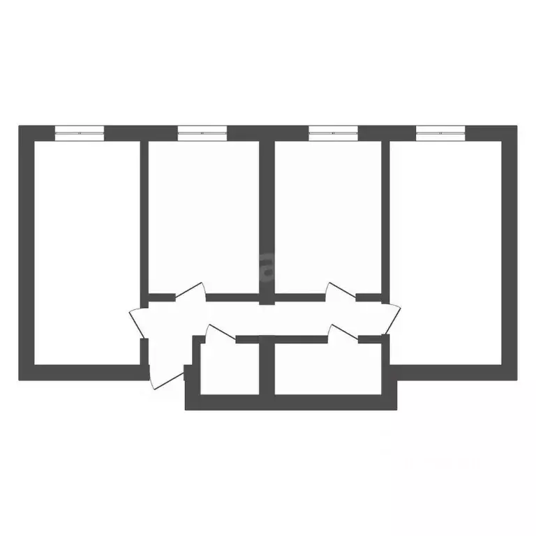 3-к кв. Амурская область, Благовещенский район, с. Волково Центральная ... - Фото 1