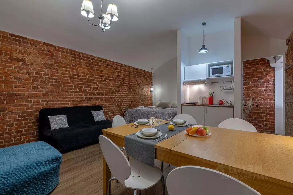 Студия Санкт-Петербург наб. Реки Мойки, 92Б (27.0 м) - Фото 0