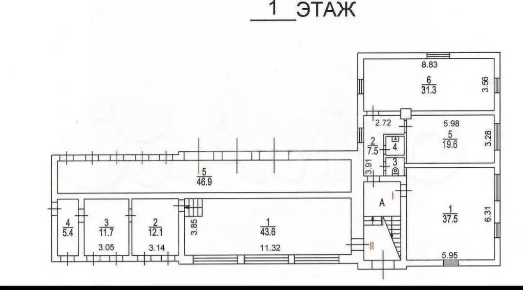 Помещение свободного назначения в Москва Игарский проезд, 2С2 (506 м) - Фото 1