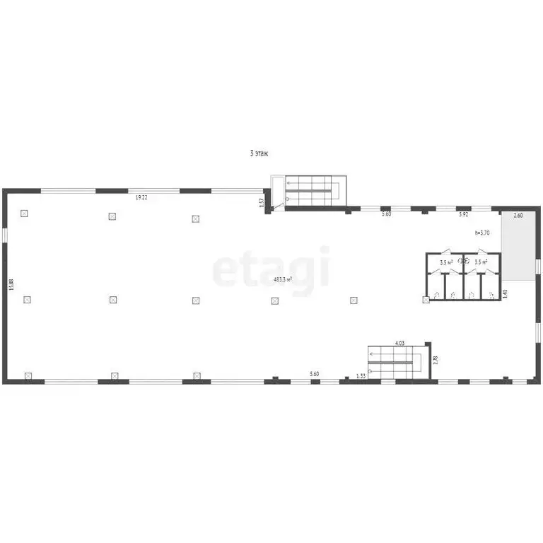 Офис (1800 м) - Фото 1