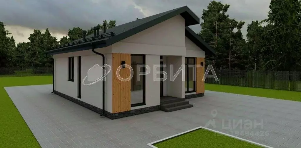 Дом в Тюменская область, Тюменский район, д. Малиновка  (62 м) - Фото 1