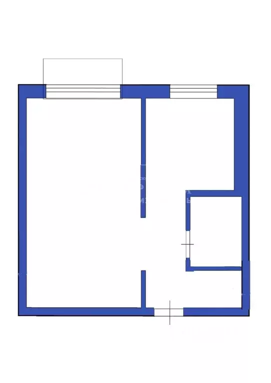 1-к кв. Кемеровская область, Ленинск-Кузнецкий просп. Ленина, 43Б ... - Фото 1