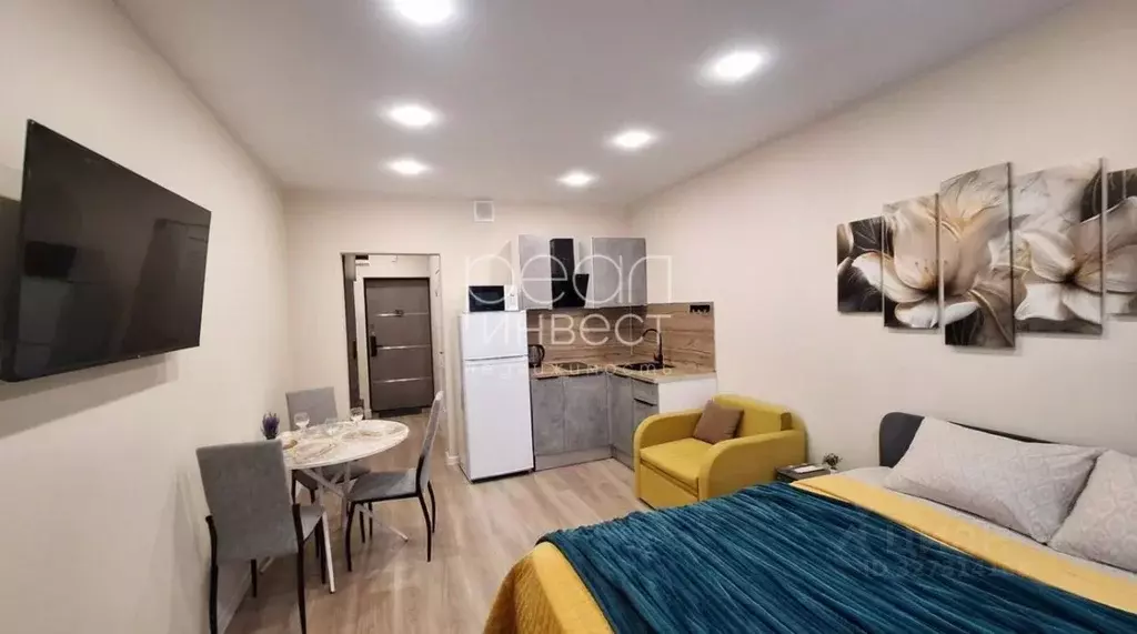 Студия Краснодарский край, Сочи ул. Искры, 88к10 (29.0 м) - Фото 2