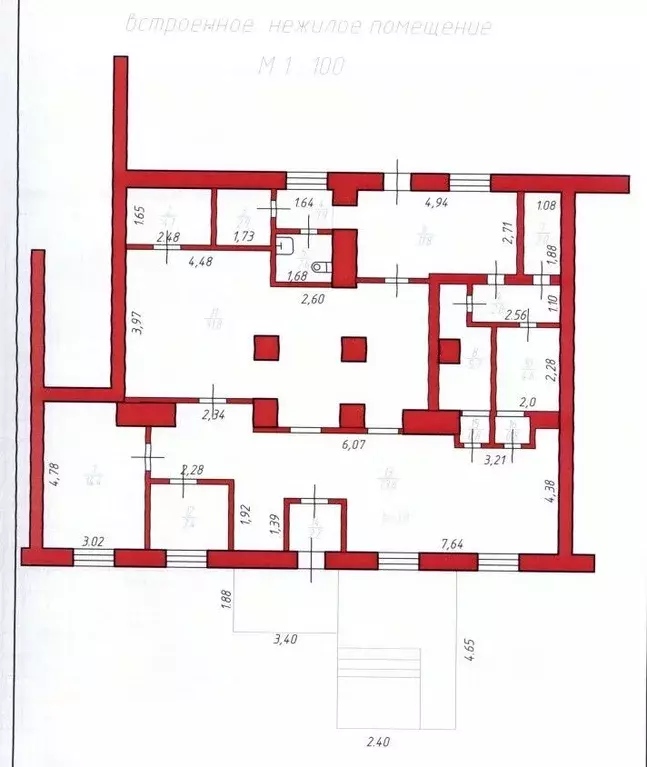 Помещение свободного назначения в Тульская область, Кимовск ул. ... - Фото 2