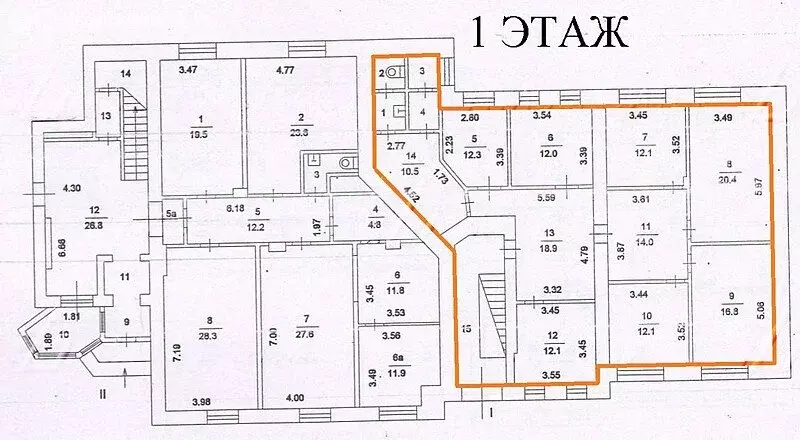 Офис (718 м) - Фото 1