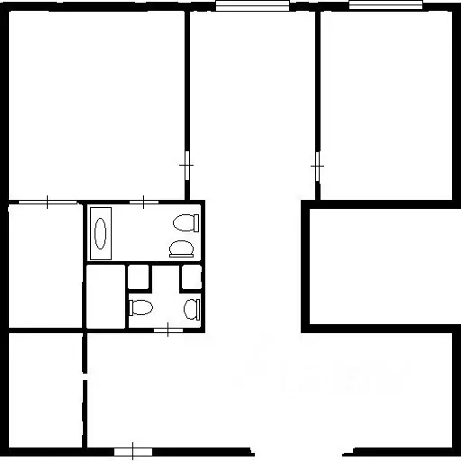 3-к кв. Москва 1-й Зачатьевский пер., 5 (115.0 м) - Фото 2