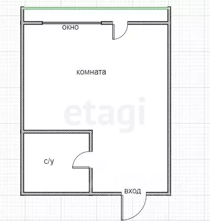 1-к кв. Приморский край, Владивосток ул. Майора Филипова, 5 (29.0 м) - Фото 1