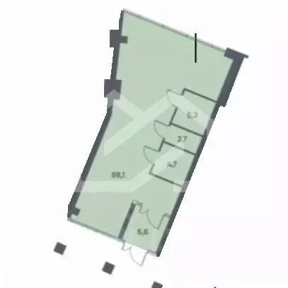 Помещение свободного назначения в Москва Южнопортовая ул., 42С5 (86 м) - Фото 2
