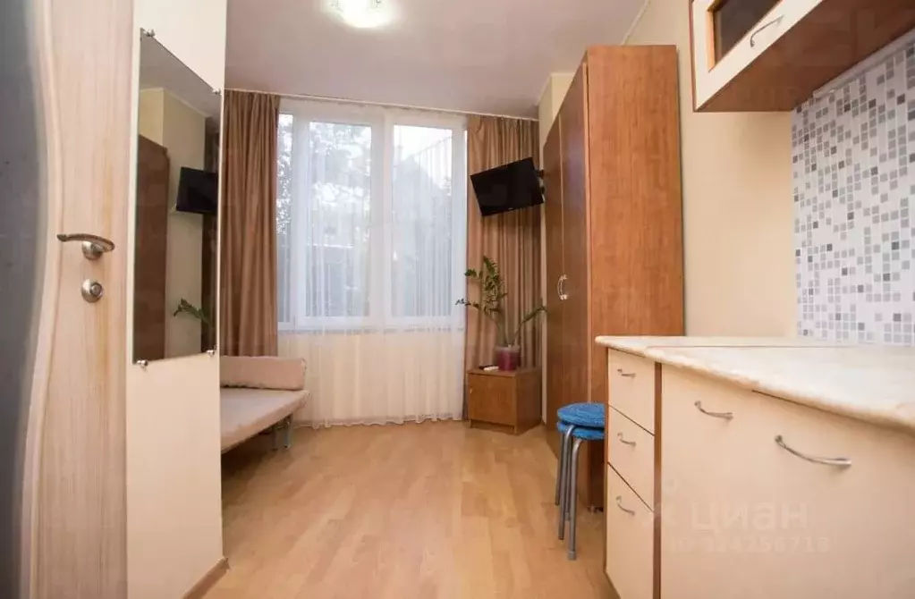 Студия Краснодарский край, Сочи ул. Удачи, 6 (15.0 м) - Фото 1