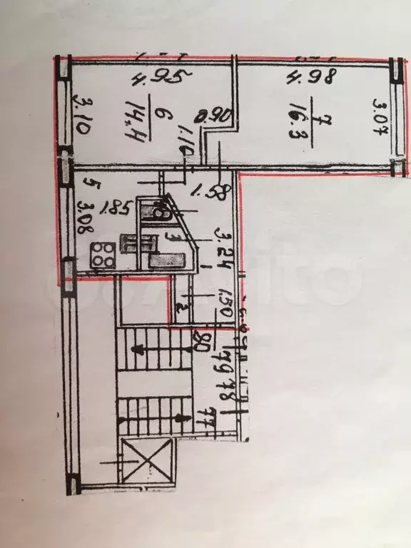 2-к. квартира, 48 м, 2/9 эт. - Фото 0