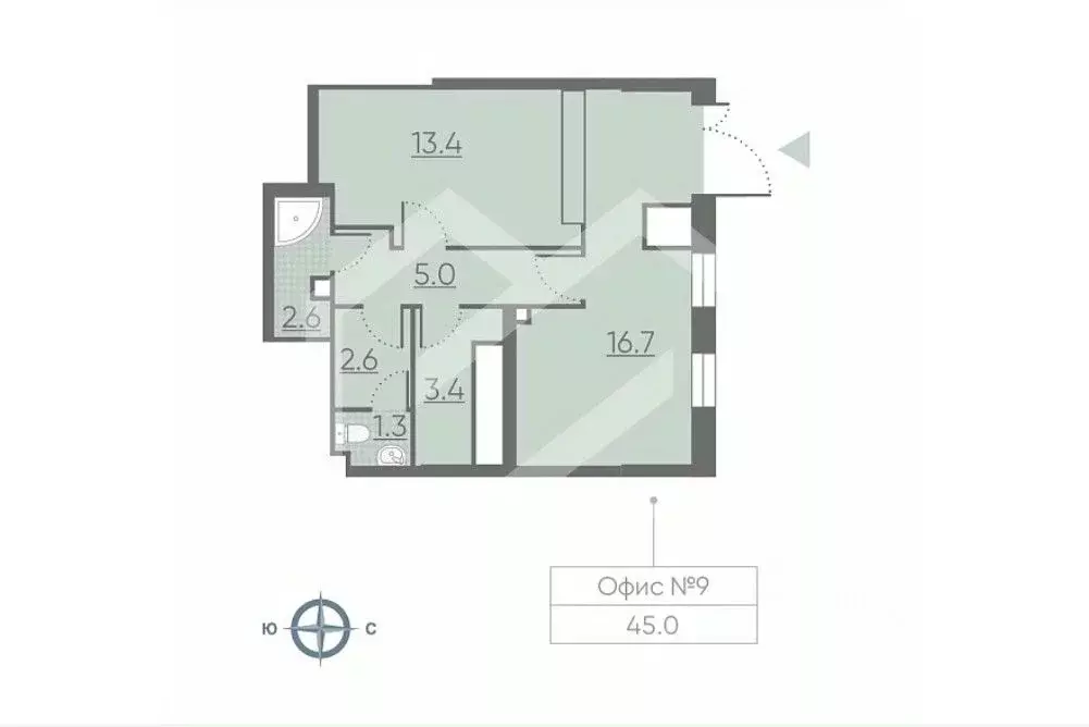 Торговая площадь в Москва Производственная ул., 19к1 (45 м) - Фото 2